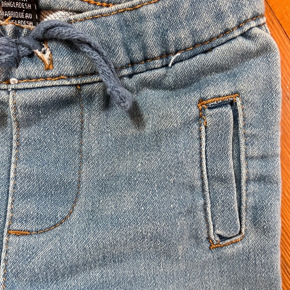 7 for all Mankind Baby Sz 3/6 months Denim Jogger - Picture 5 of 10
